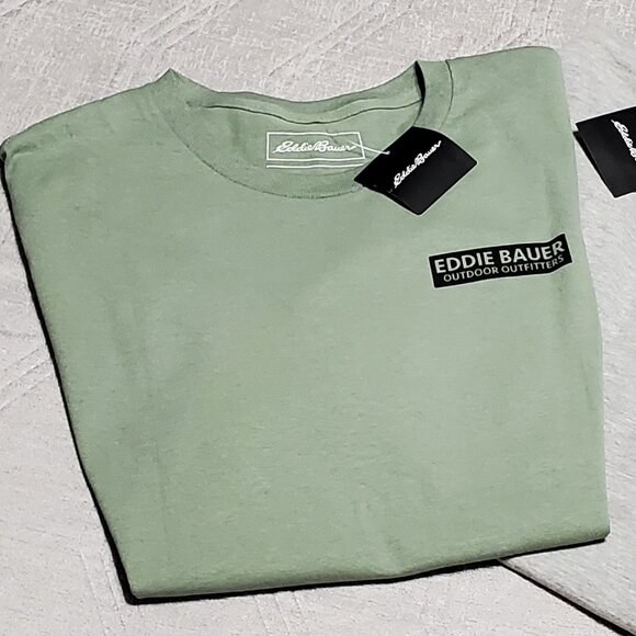 NWT! Bundle -2 Eddie Bauer Outdoor Outfitters Men's Crew Shirts Size: S - Picture 7 of 10